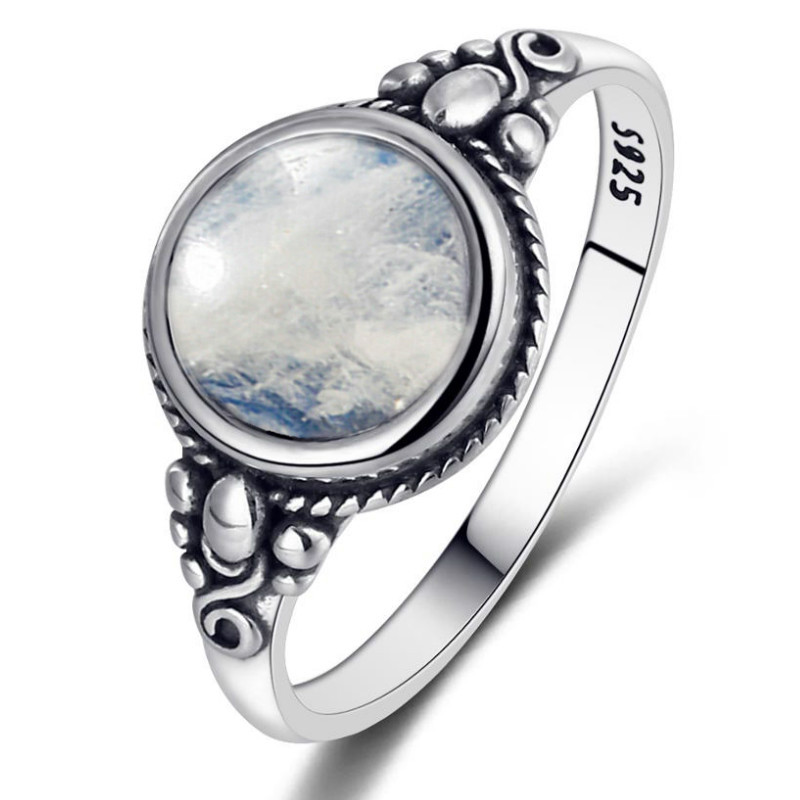 Bague Pierre De Lune Naturelle Livraison Gratuite