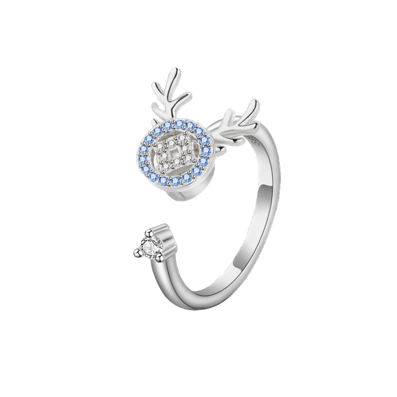 Bague Losange Acier Inoxydable Argent - Femme - Taille 50 (USA 6) - Cadeau