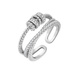Bague anti stress billes - Pluie d'étoiles Bague anti stress billes - Pluie d'étoiles
