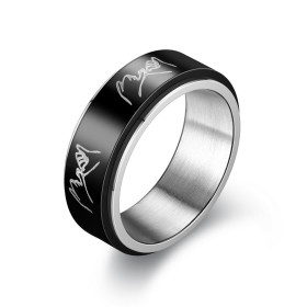 Bague anti stress anneau tournant - Promesse Bague anti stress anneau tournant - Promesse