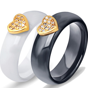 Bague de promesse Islam - Cœur d'Or Bague de promesse Islam - Cœur d'Or