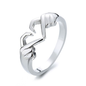 Bague Coeur- Argent Bague Coeur Argent