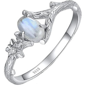 Bague Pierre de Lune Racine Bague pierre de lune