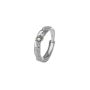 Bague de promesse couple - Astre d'amour, Soleil