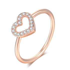 Bague Coeur - Rose Gold Bague Coeur Rose Gold