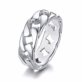 Bague Biker- Argentée Bague Biker Argentée