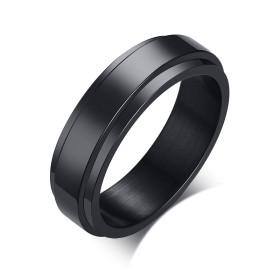 Bague Personnalisable - Noire Bague Personnalisable Noire