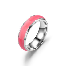Bague Fluorescente : Rose Bague Fluorescente Rose