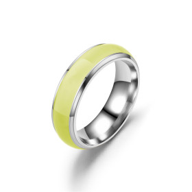 Bague Fluorescente : Jaune Bague Fluorescente  Jaune