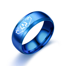 Bague Manga Jujutsu Kaisen - Bleu Bague Manga Jujutsu Kaisen  Bleu