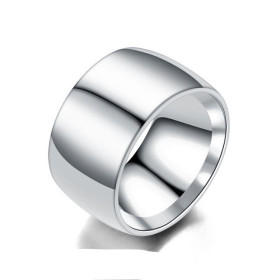 Bague en Acier Inoxydable - 12 mm Bague en Acier Inoxydable