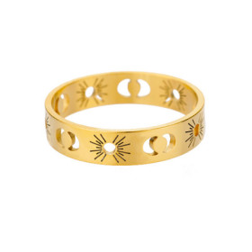 Bague Vintage - Soleil Lune Bague Vintage Soleil Lune