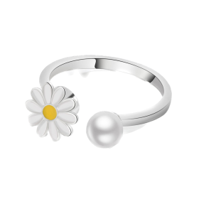 Bague rotative anti stress - Marguerite Bague rotative anti stress - Marguerite