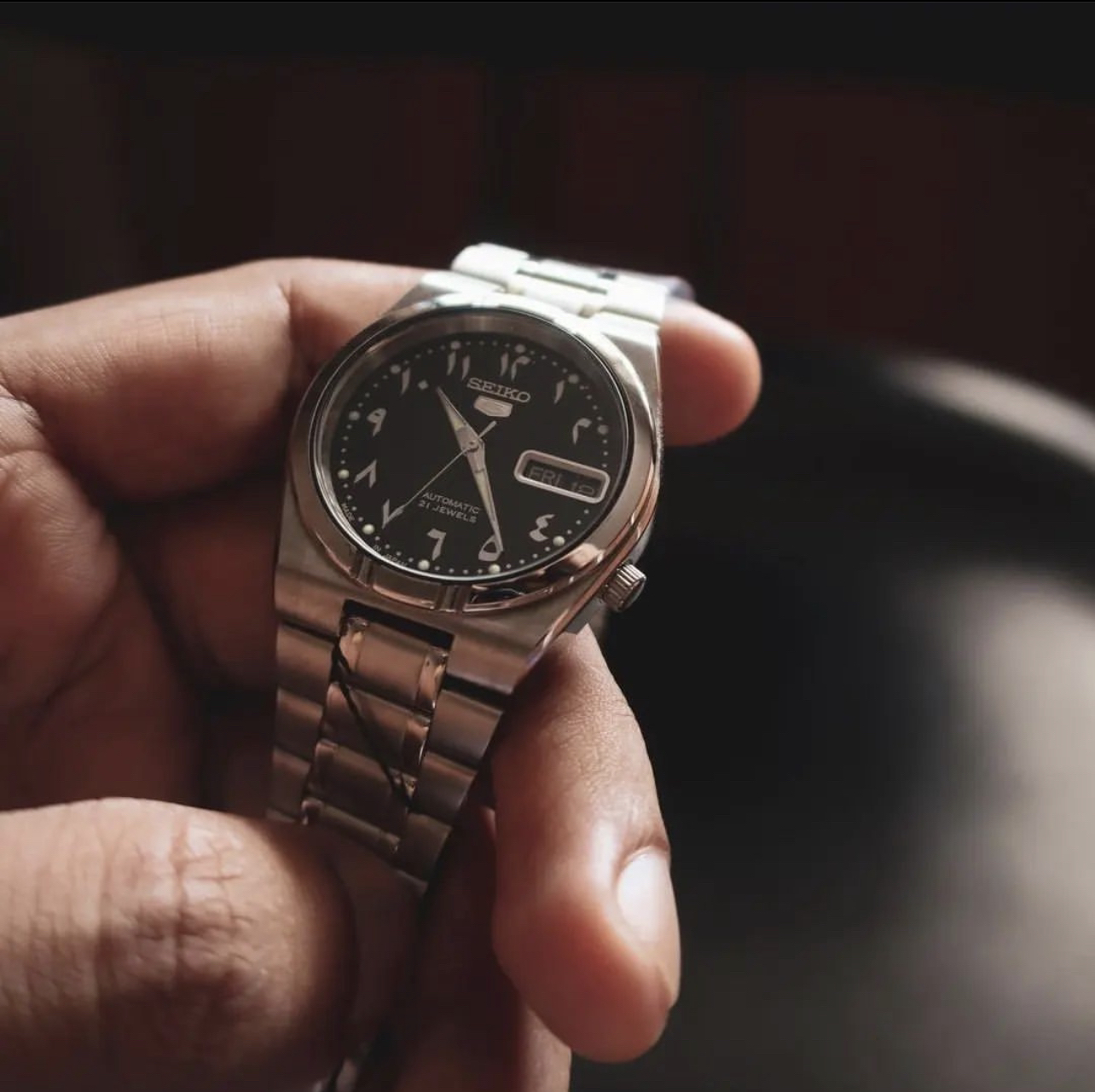 montre Seiko Arabic